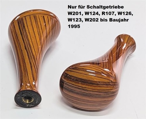 Schalthebel echtholz zebrano - echtholz,