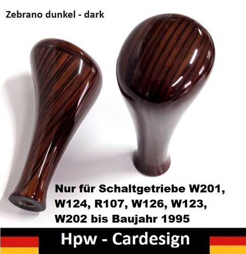 Schalthebel manuell zebrano - schalthebel,