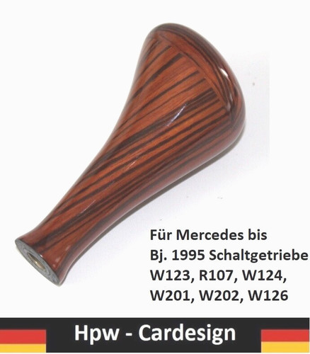 Zebrano holz wood schalthebel - zebrano,